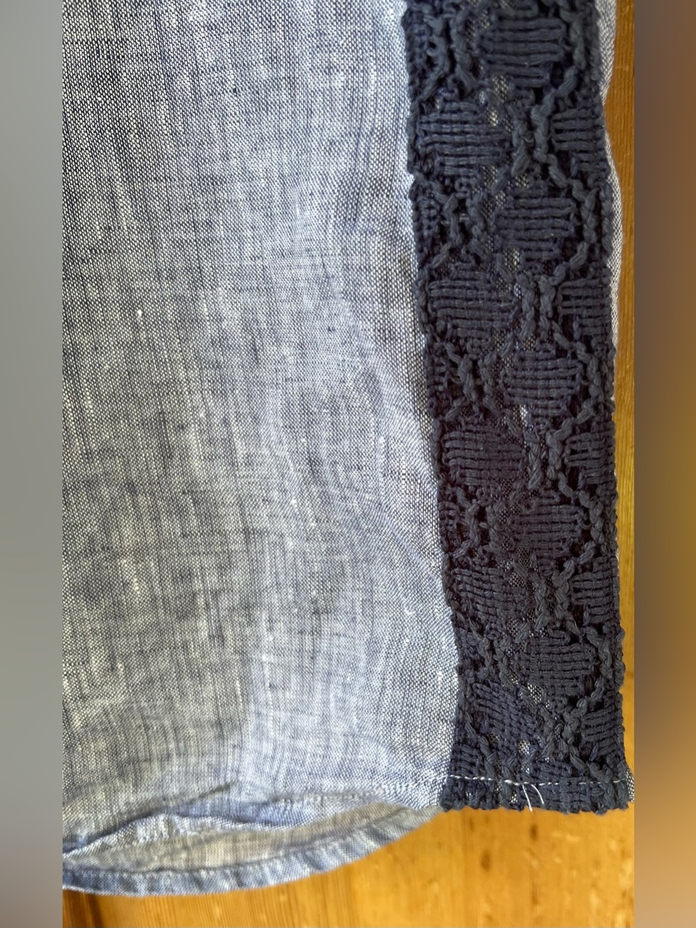 Ann Taylor Linen Button Front Dress S - Picture 3 of 8